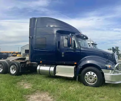2017 International Prostar, ISX 485HP, 18spd Eaton Manual Transmission, 14,000 Front axle, 46,000 re...