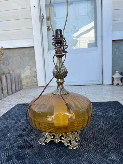 vintage table lamp base, View more