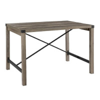 48" Dining Table in Grey Wash
