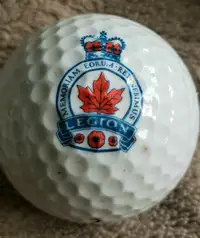 Royal Canadian Legion Collector's Golf Ball