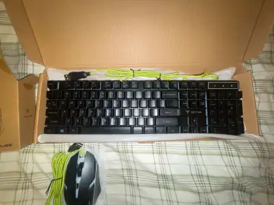 New Yeyian RGB Gaming mouse and keyboard, View more