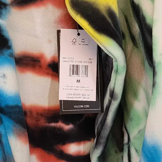 Volcom hoodie size medium62864744342785124