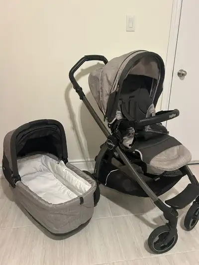 Peg Perego Stroller + Bassinet (Made in Italy), View more