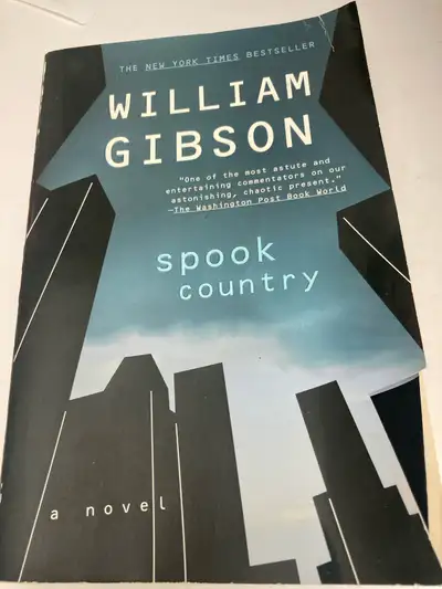 William Gibson Spook Country  or three for $15, View more