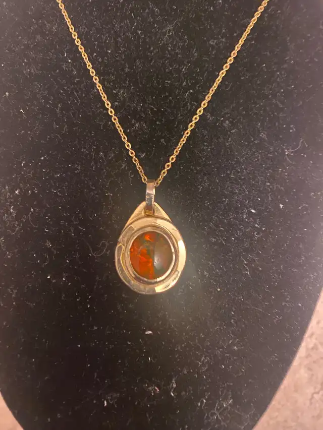 vintage Rafael Canada amber necklace. in Jewellery & Watches in Markham / York Region - Image 4