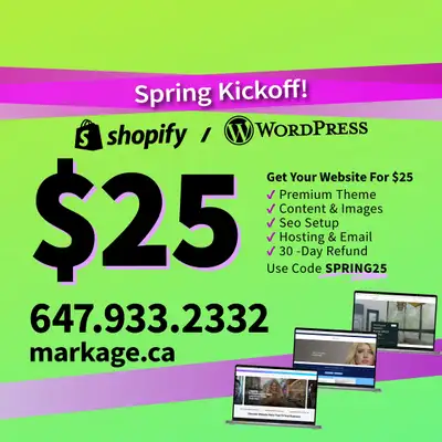 ⚡ Built fast by a Toronto team 9,000+ businesses trust. ⚡ Clear price and scope before we start. Del...