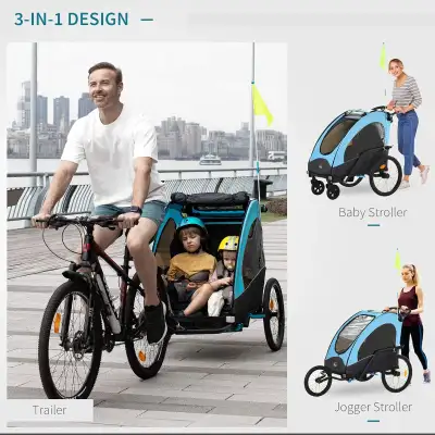 Kids bike trailer or push jogger, new, View more