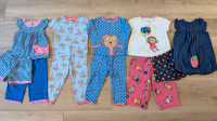 SUPER CUTE Toddler Girls' 18 Month Carter's Pyjama Lot