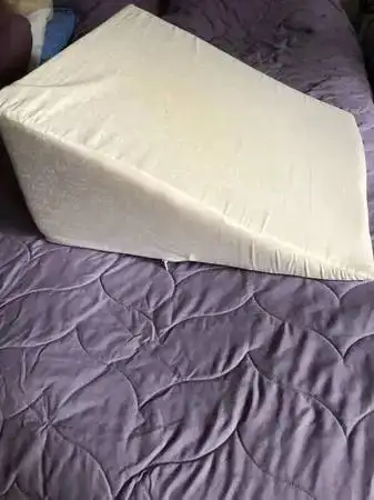 10” bed wedge pillow, removable cover + more medical items, View more