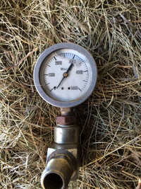 New Price;   Weiss Pressure Gauge