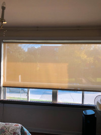 Roller Blinds - Beige - in good condition