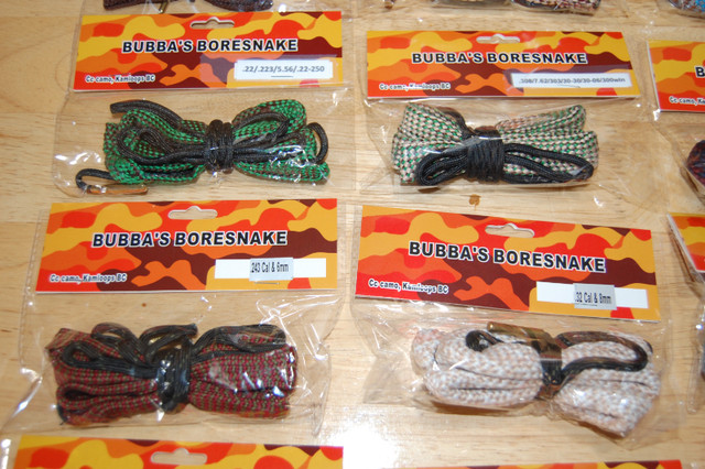 Hoppe's Bore snakes $10 each. Pull throughs in Fishing, Camping & Outdoors in Kamloops - Image 3