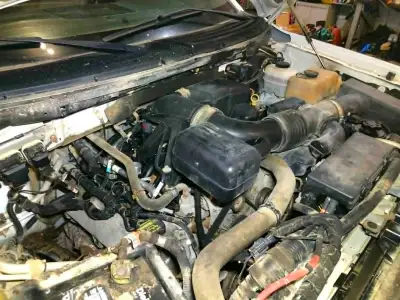 ENGINE ONLY WHOLE TRUCK NOT FOR SALE. 3v 5.4L Triton engine from a 2010 F-150 with only 183,000km. H...