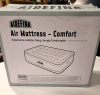 Inflatable Air Mattress - 18" Twin (NEVER USED)