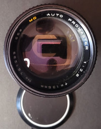 Vintage Auto Promaster F135mm Camera Lens
