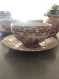 Antique Eggshell Porcelain