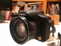 Panasonic LUMIX DMC-FZ8 7.2MP Digital Camera - Black -No Battery