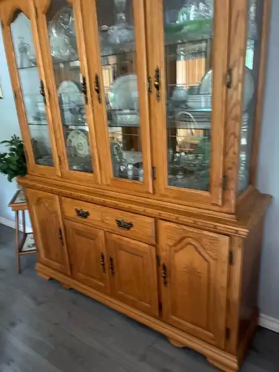 table & chairs with hutch, View more