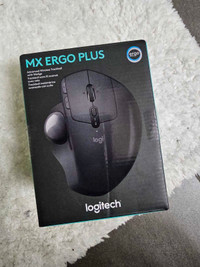 Logitech MX ERGO PLUS Mouse in Box, Barely Used Like New