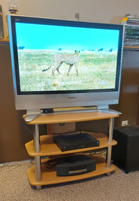 Plasma TV and stand