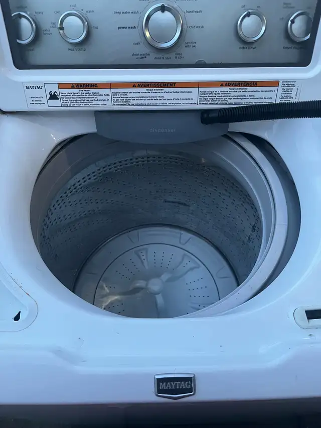 Maytag topload washing machine 563811941477918726