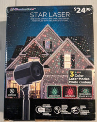 Christmas star laser