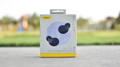 Jabra Elite 7 Active Bluetooth wireless sports earbuds - Navy, View more