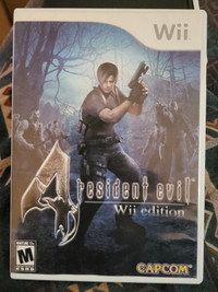 Resident Evil 4 - Nintendo Wii Game