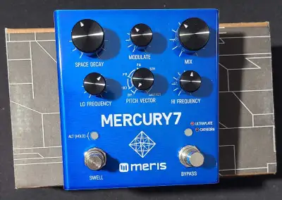 Meris Mercury7 Reverb Pedal, View more