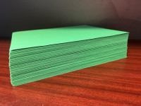 Colored Card Stock 65-Pound 8.5 x 11 250 Sheets Gamma Green