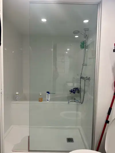 bathroom glass door , View more
