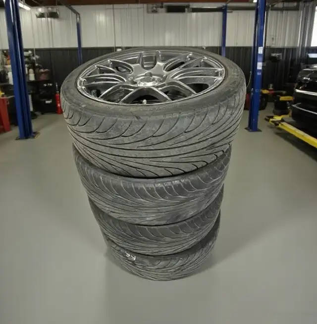 【Full Set】225/40/18 Rims with Summer Tires in Tires & Rims in Oakville / Halton Region - Image 4