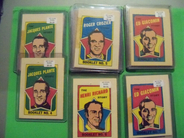 Vintage Hockey: 1971-72 OPC Player Booklets (Orr, Howe etc) in Arts & Collectibles in Bedford - Image 2