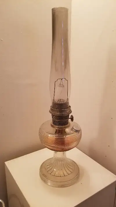 Vintage Aladdin Oil Lamp, View more