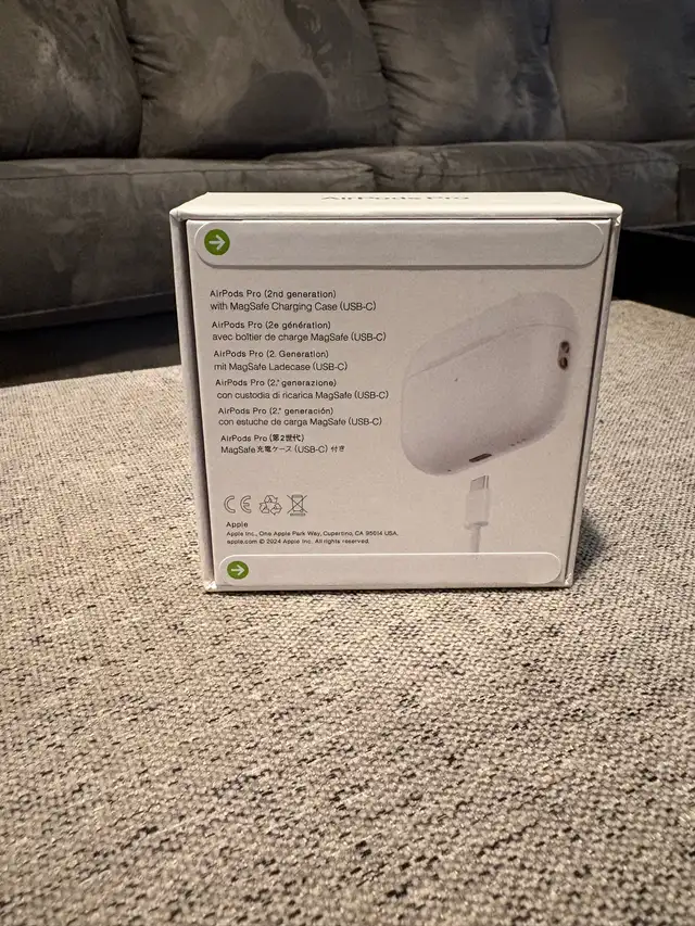 Unopened AirPods Pro 2 MagSafe USB-C in Headphones in Delta/Surrey/Langley - Image 5