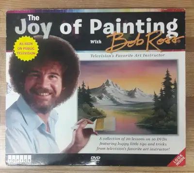The Joy Of Painting With Bob Ross - 20 Lessons on 10 DVDs set, View more