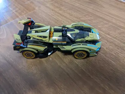 Lego Speed Champions, Lamborghini Lambo V12 Vision Gran Turismo $18 All pieces and instruction manua...