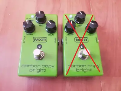 MXR Carbon Copy Bright analog delay pédale, View more