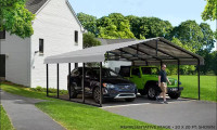 BNIB ShelterLogic Arrow Steel Carport Canopy 20 x 24 x 7-ft