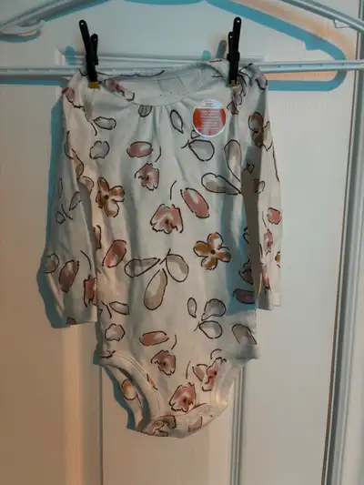 Carter's Floral Long Sleeve Bodysuit, View more