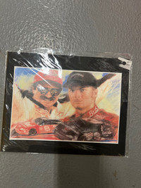 Dale Earnhardt & Dale Jr HAIYAN Artwork Canvas Print