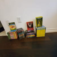 Assorted children's books, sets and novels