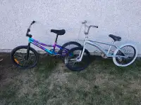 2 BMX bikes
