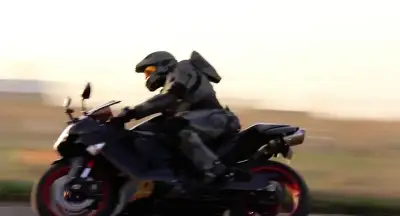 Legal HALO Motorcycle Helmet by NECA available in store! From the award-winning Halo video games, th...