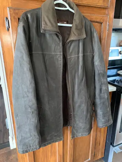 Danier men’s leather jacket,size large,excellent condition.50.00 each .call 902-680-5418