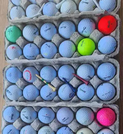 4 dozen maxfli/noodle golf balls , View more