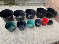 Pots for Planting - set of 11 Pots