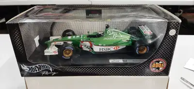 Diecast Jaguar Team R2 2001 RN18 E. Irvine HotWheels 1/18, View more