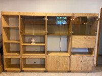 Bibliothèque - bookcase  shelving unit (4 pieces) 