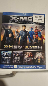 X-Men Bluray 5 Pack Sealed 